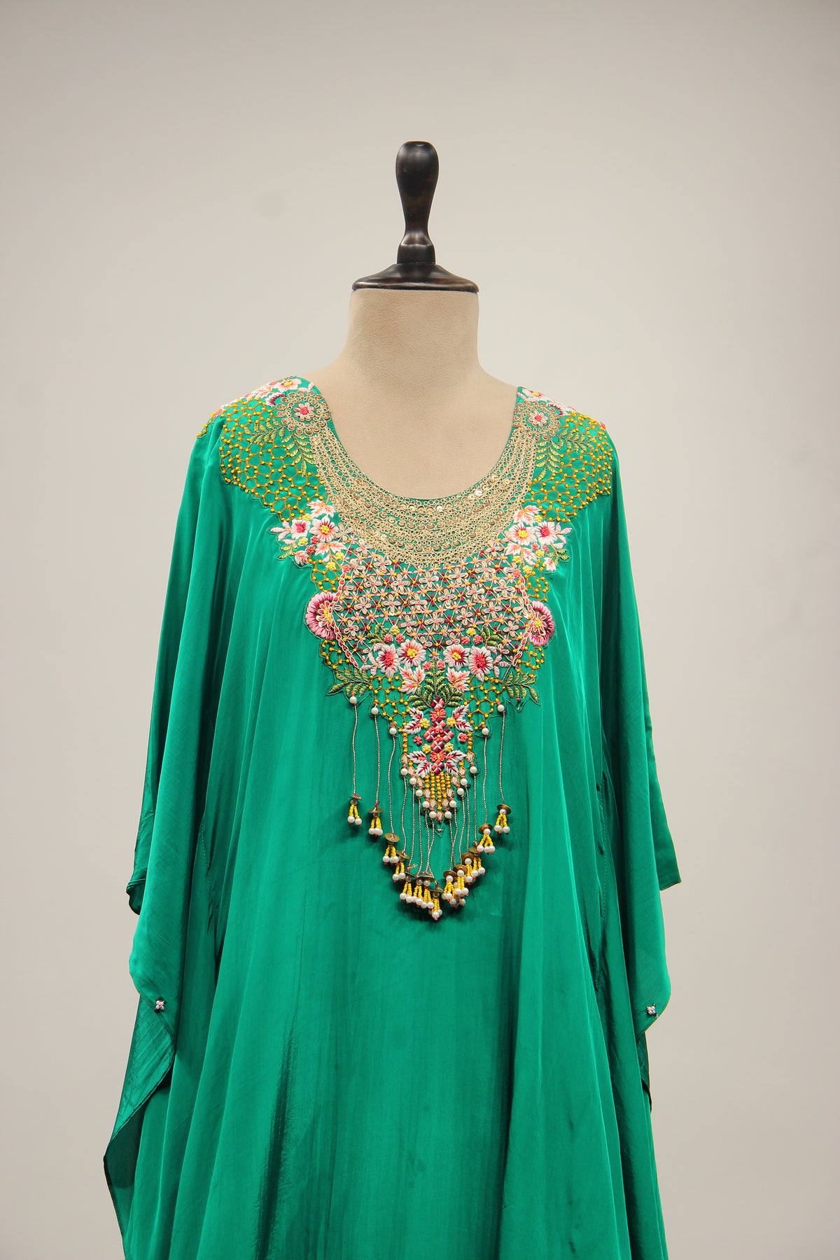 RANI Crepe Kaftan with Bead and Hand Embroidery work by OOS — product image 2