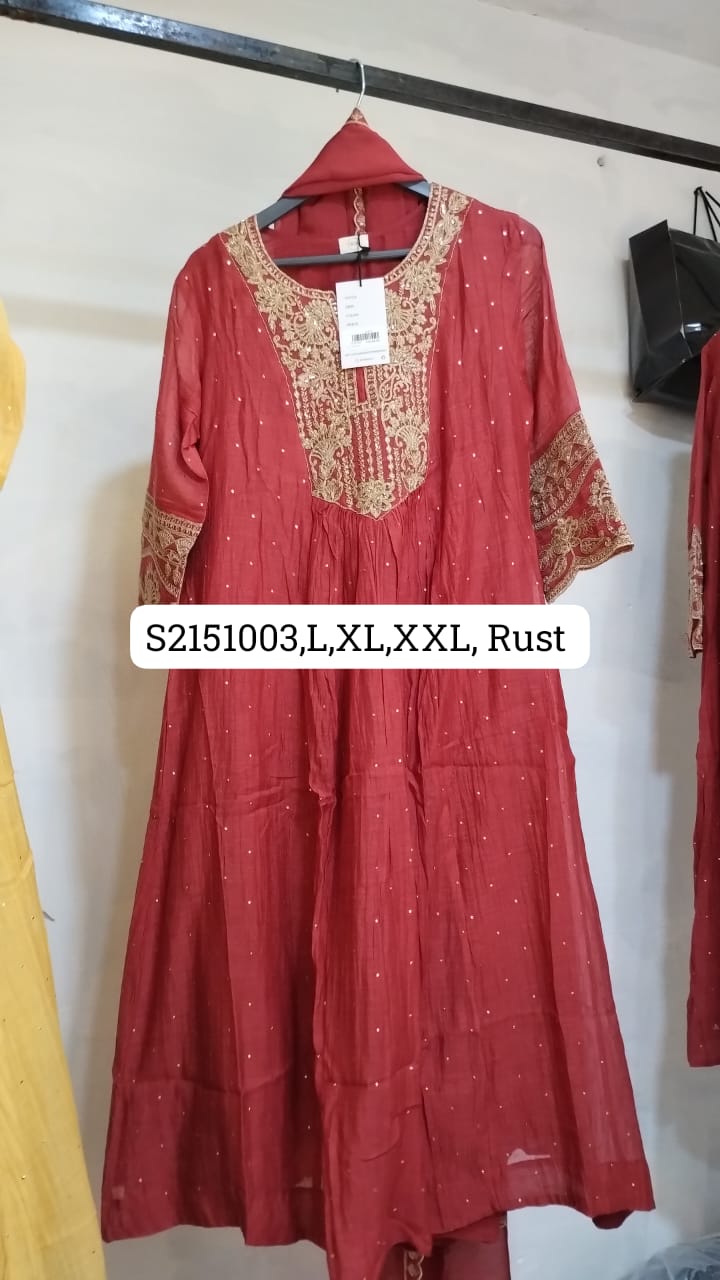 Embroidered Suit Set-main